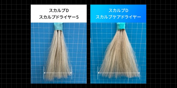 ボリュームアップ実験ビフォーアフター