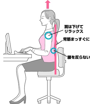 シャキンと背筋を伸ばすのではなく、目指すは“仏像”のような姿勢